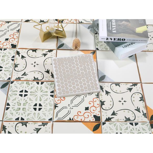Beige 20x20cm Ceramic Rustic Tile for Indoor Walls