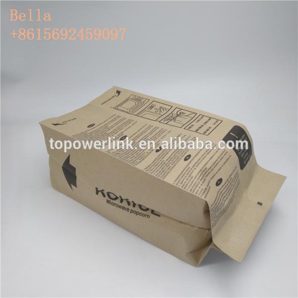 Microwave Popcorn Snack Bag Packaging
