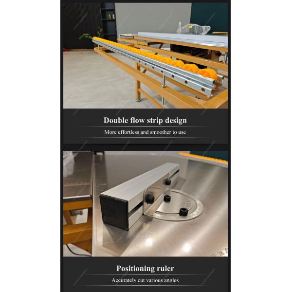60mm Max. Cutting Height PDMJ16 Mini Automatic Fold Push Panel Table Saw for Panel
