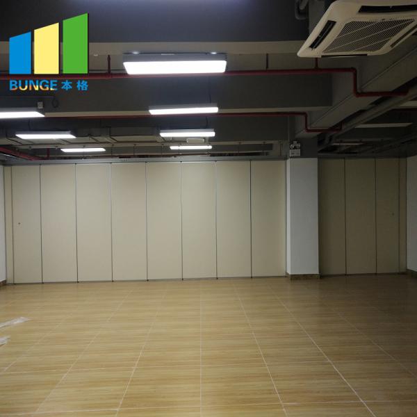 Demountable Operable Wall System Foldable Movable Acoustic Partition Wall For Hotel