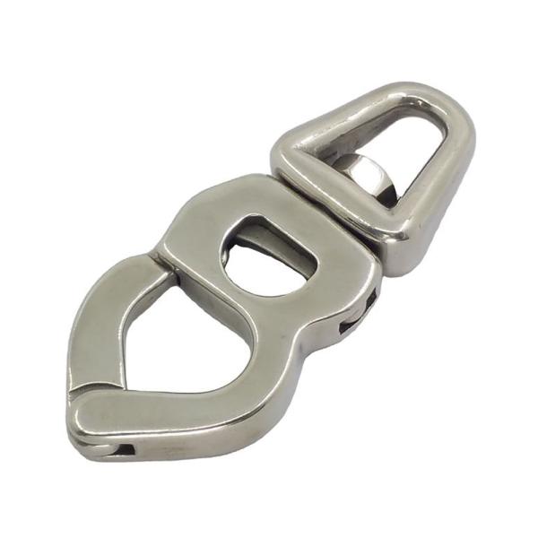 Rigging Hardware Stainless Steel Quick Release Swivel Snap Shackle with P Function
