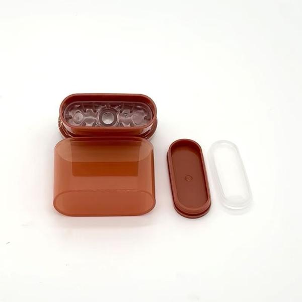 Customizable 15g Clear Round Deodorant Stick with Bottom Filling