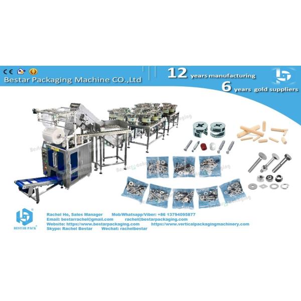 Smart Counting & Packaging Machine with 14 vibrations for Hardware Products
