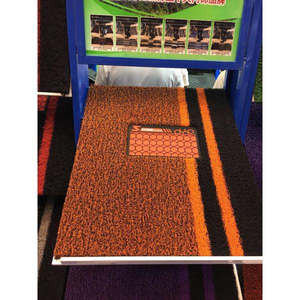 1200 - 1800mm Width Plastic Mat Weaving Machine , Car Mat Machine Low Voltage