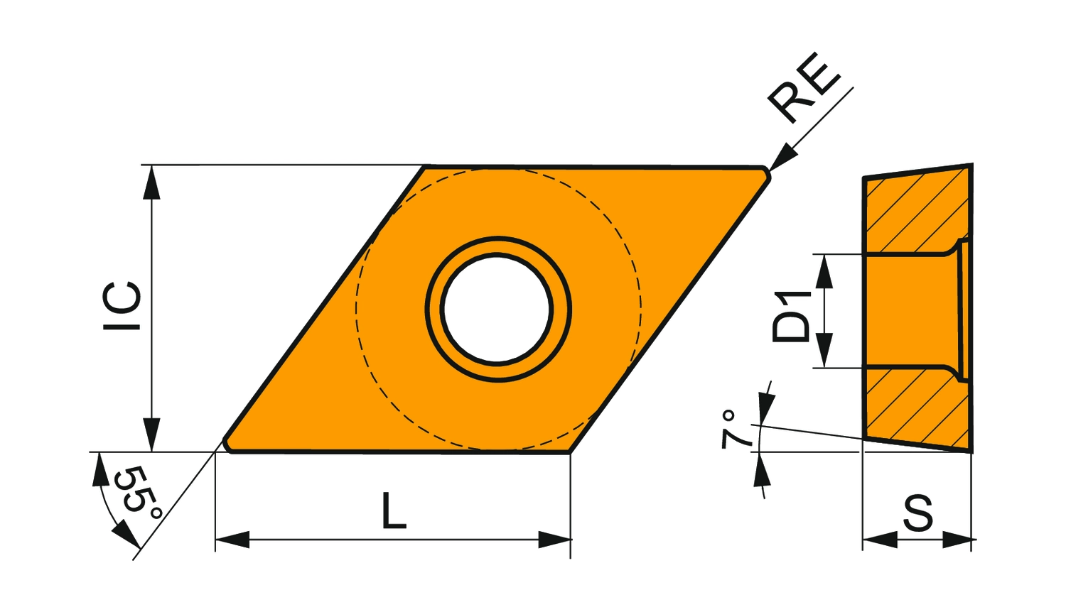 VBMT160404-HQ Cermet Inserts Wear Resistant for CNC Machining