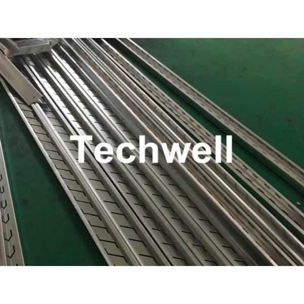 Hydraulic Cutting 14 Station C Shape Purlin Roll Forming Machine With Post - Cutting