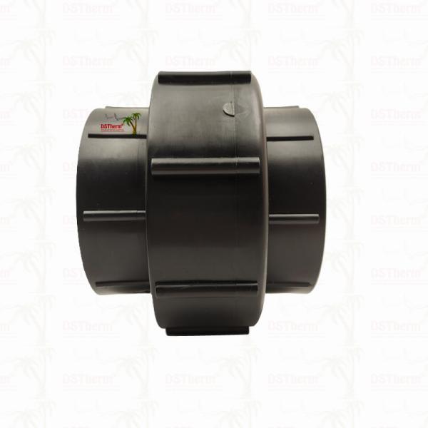 Ppr Black Plastic Union For Piping System Customizable Durability Chemical Resistance