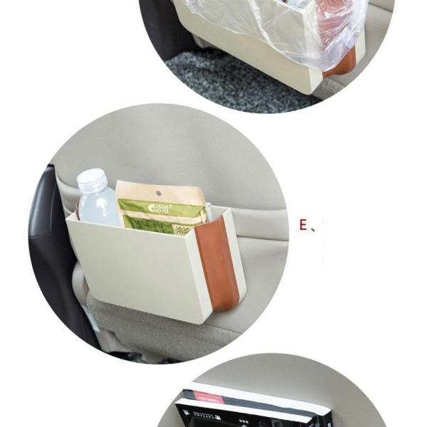 Car Interior Multifunctional Folding Storage Box Portable Car Trash Can