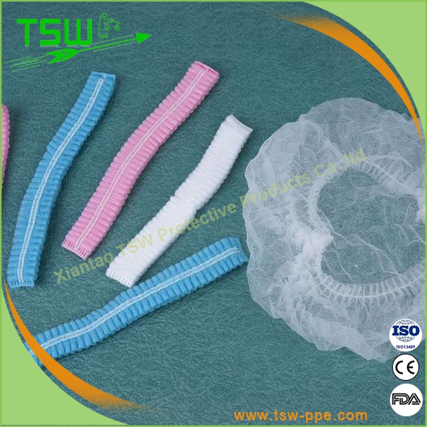 Breathable Anti Bacteria OEM PP SMS Disposable Mob Cap