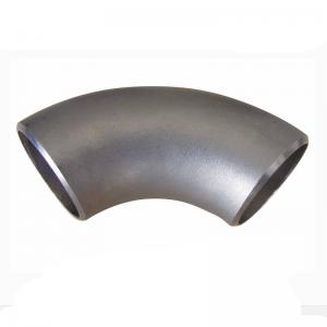 Quality Seamless Pipe Fittings 90 Degree Angle Pipe Fitting , Astm A234 Wpb Carbon Steel for sale