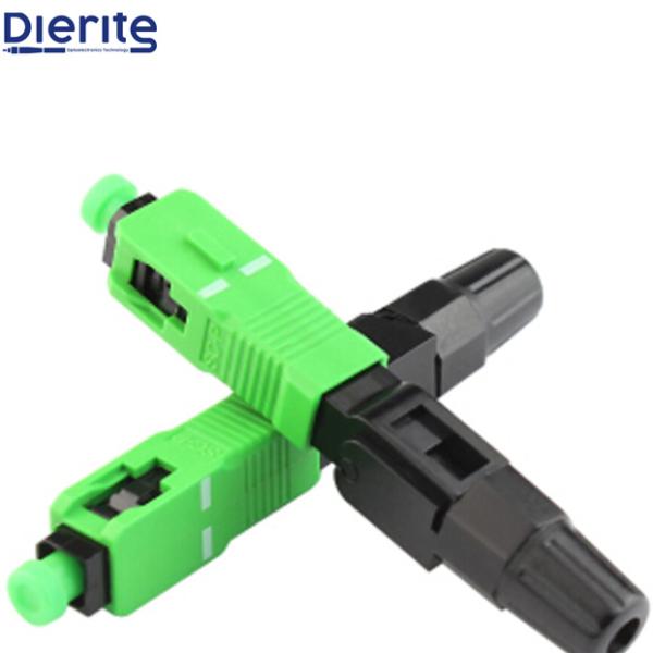 FTTH Fiber Optic Fast Connector Sc APC Singlemode Field Assembly Connector