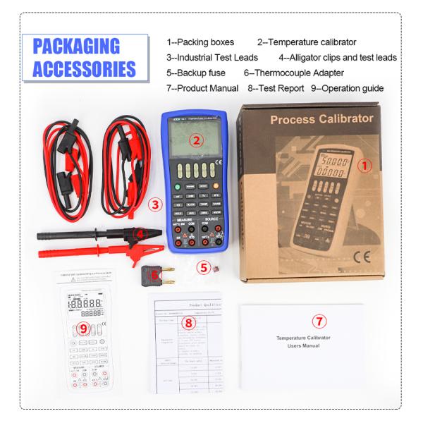 VICTOR14+ temperature calibrator RTD Measurement Multifunction Process Calibrator