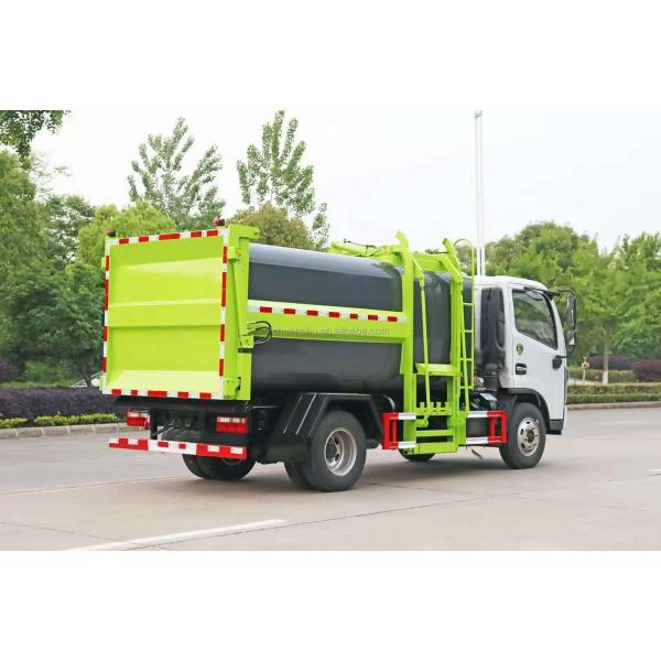 Self-loading garbage truck control panel