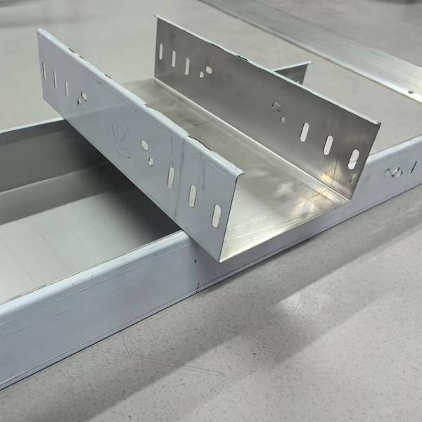Adaptable Stainless Steel Raceway Cable Tray Easy Modify Types 1.2mm Electrical Cable Management