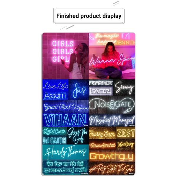 24W Waterproof Silicone Flex LED Neon Light Strip for 6mm Generation Separately Split Neon Tubes