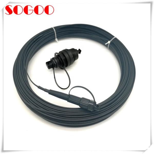 MINI SC CPRI Fiber Cable Waterproof FTTA Patch Cord Environmental Seal Mechanical Protection