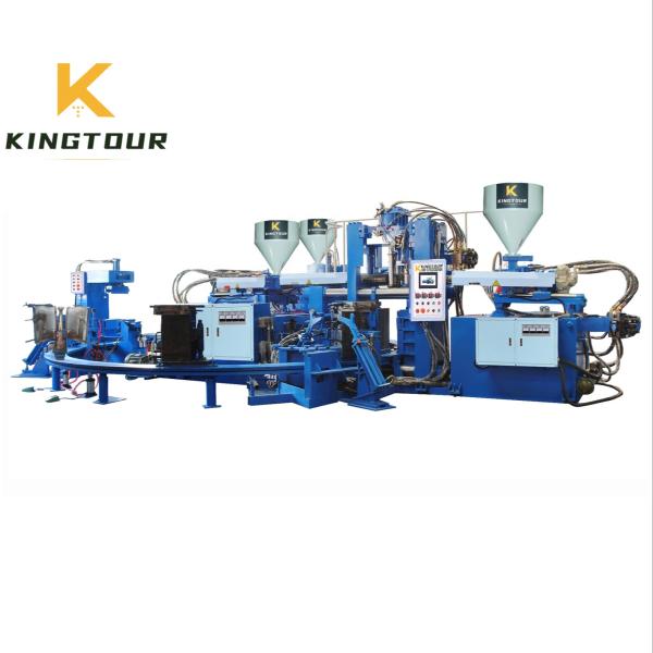 PLC Safety Shoe Making Machine 380V / 220V PVC Footwear Making Machine KT-819