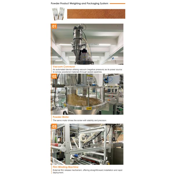 0.8L Spices Powder Multihead Weigher with PLC Control System