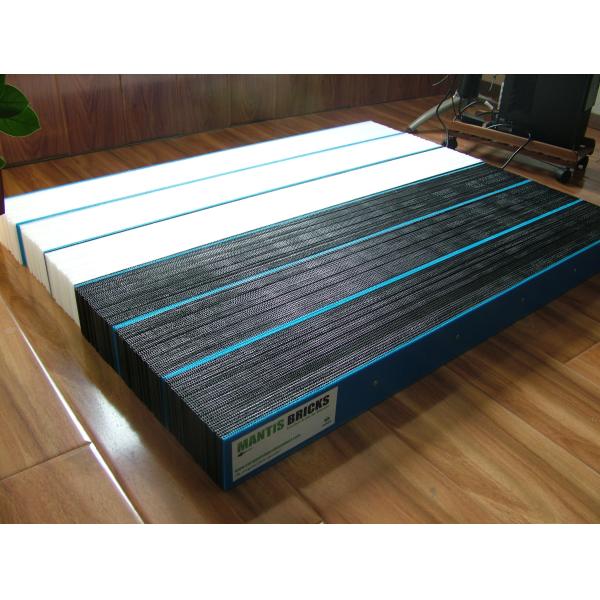 Recyclable Co-Polymer Waterjet Cutting Bricks Cleaner Cutting