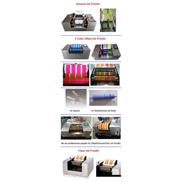 Automatic Color Mixing Offset Proofer Printing Ink Test Equipment Flexo Gravure Ink Printing Proofer