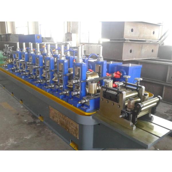 High Speed Galvanized ERW Pipe Mill Machine 21-63mm Diameter