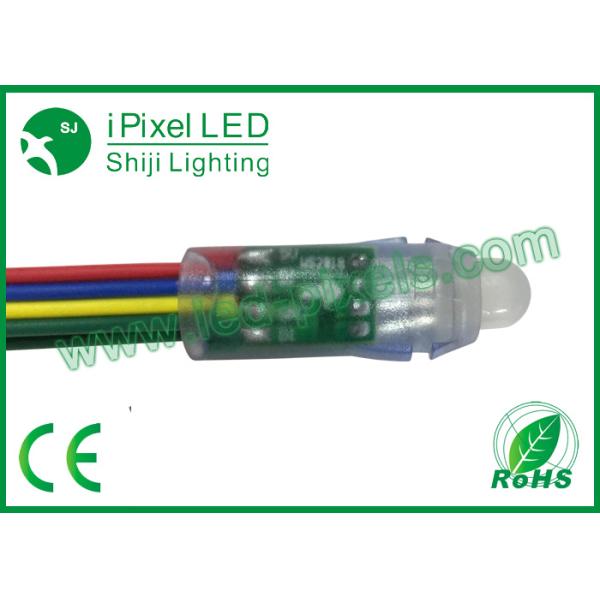 12mm outside string lights , Signal Break point Continuous Transmission Round LED Pixel Light