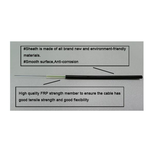 12Core Outdoor 6.0mm GYFXTY Flat Fiber Optic Cable