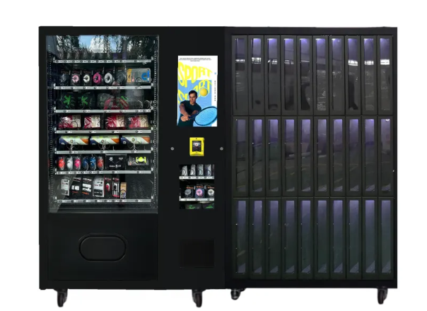 Buy cheap 2 in 1 Smart Locker Rackets Vending Machine with Card Reader Suitable for Gyms from wholesalers