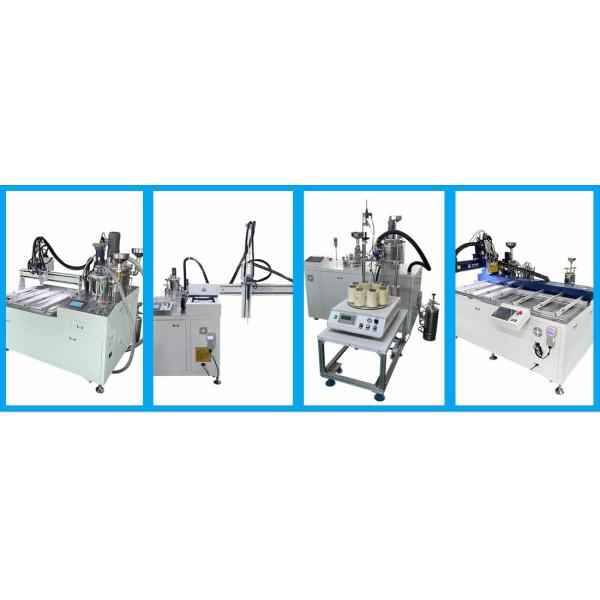 2 part polyurethane machine for filtration bonding epoxies dispensing dosing machine Filter end lid potting automation