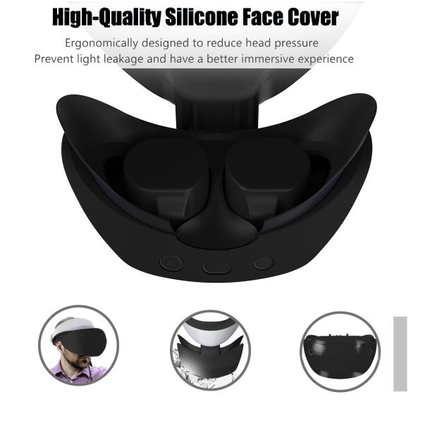 Anti-Sweat VR Console Protective Cover Compatible For PSVR2 Shockproof
