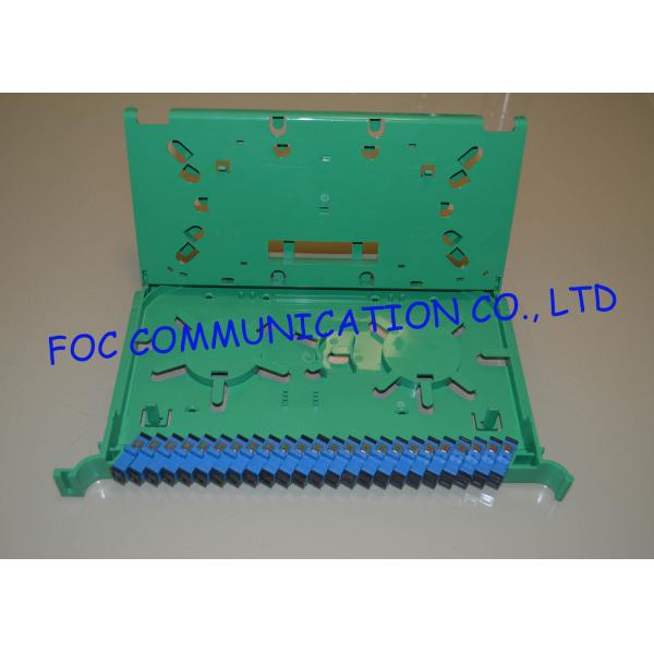 Fiber Optic Splice Module Compact Design for Storaging Adapters and Pigtails