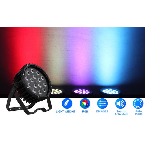 Dimmable LED Par Can Stage Lights