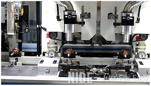 Fully automatic motor rotor manufacturing line armature making machine