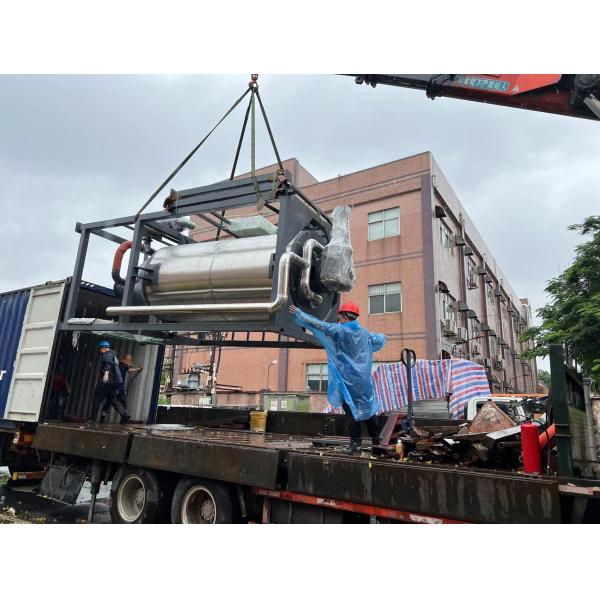 450KG/H PET Plastic Tape Making Machine Bottle Flakes Material With Strap Width 9-32mm