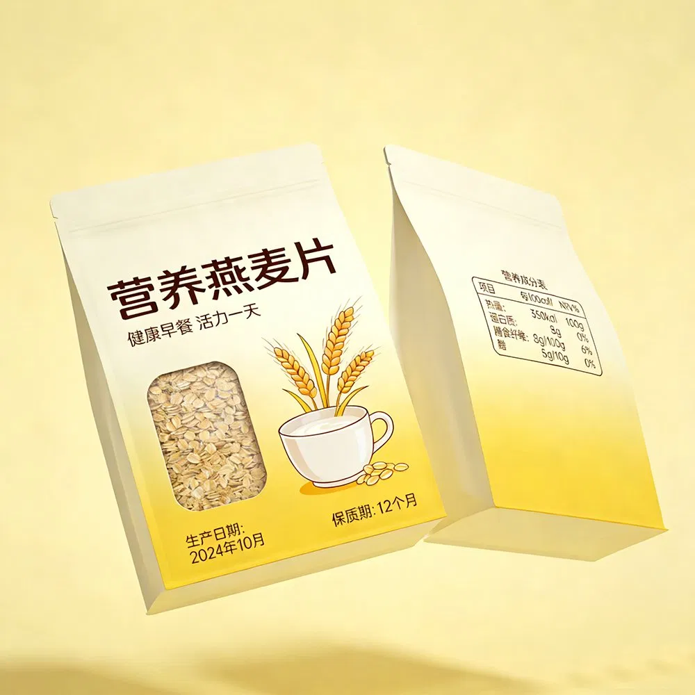 Waterproof packaging bag with window display