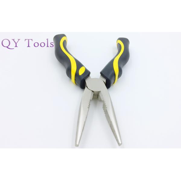 Double Color TPR Handle Long Nose Plier