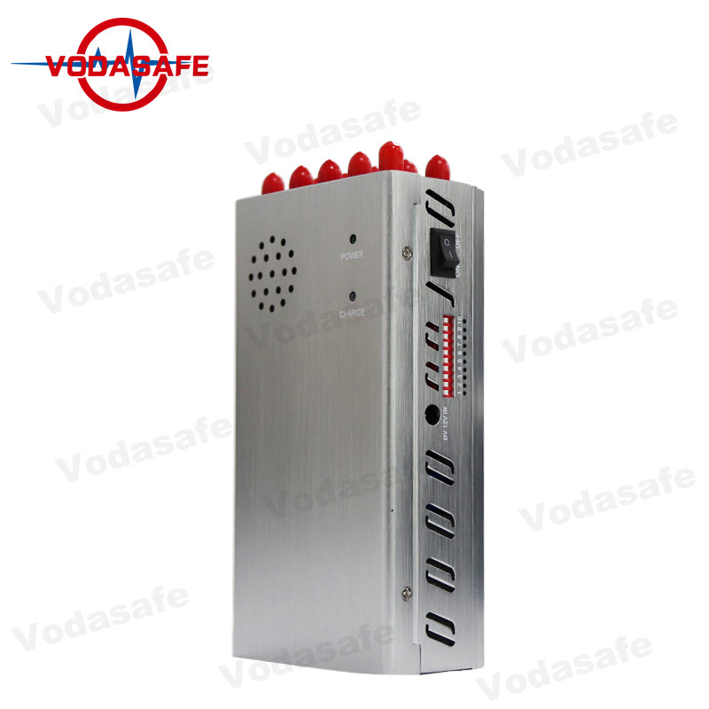 Quality GPS Lojack 4G 5G Portable Signal Jammer , Mobile Network Blocking Device Compatible With ICNIRP for sale