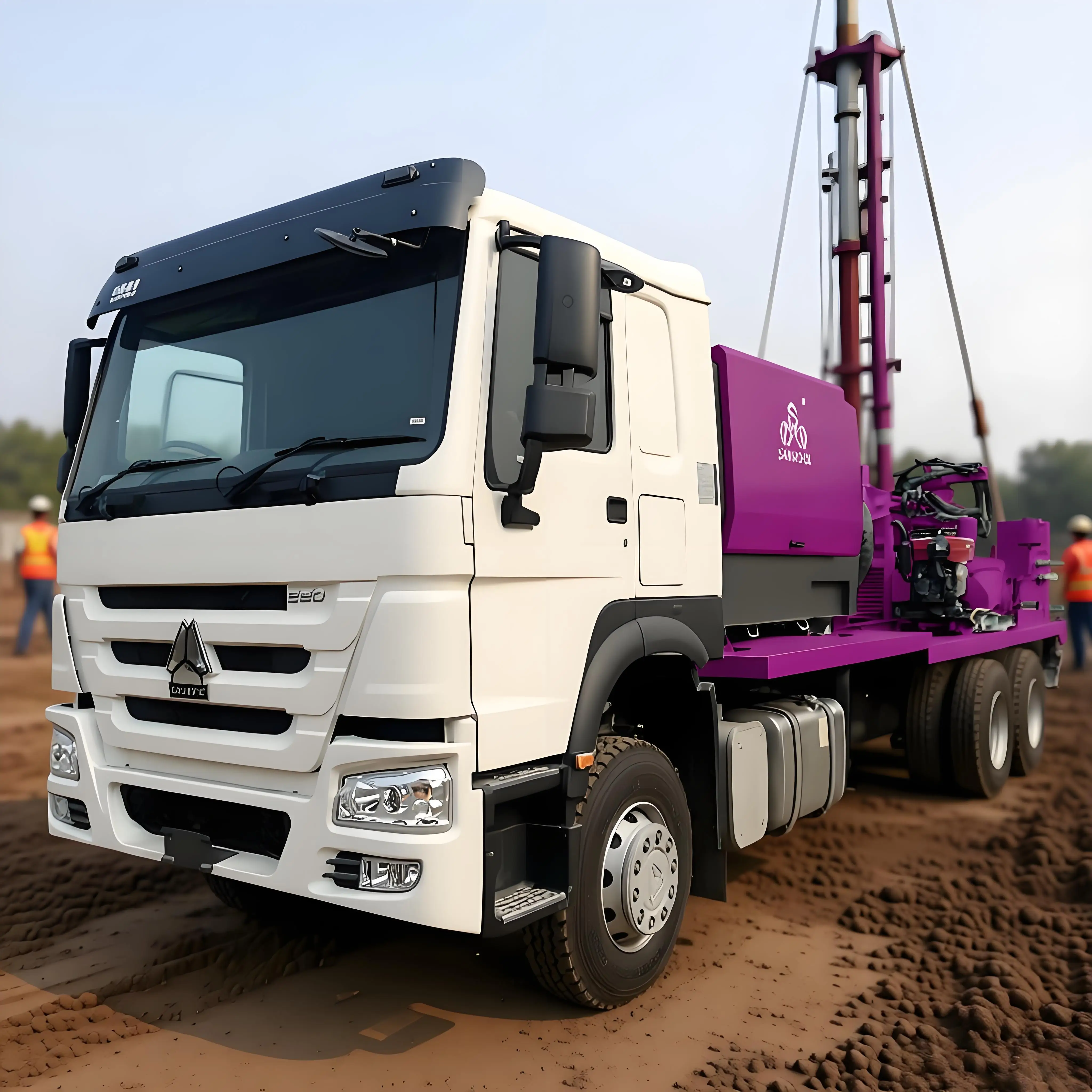 Underground Water Drilling Machine Depth 300m High Performance Water Well Borehole Drilling Rig