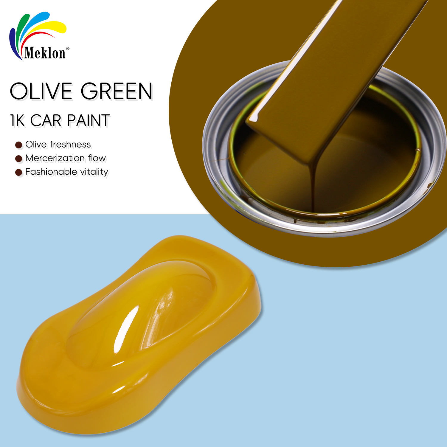 Continuous Supply Heat Resistant &High Solid Gloss Automotive Coating