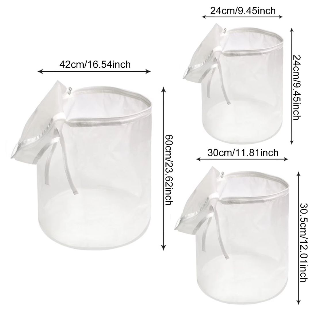 Durable and Washable Fruit and Vegetable Juice Extration Filter Sock