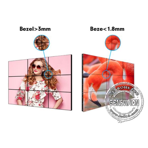 65 Inch BOE 4K DP Daisy Chain 2x2 LCD Video Wall With Matrix