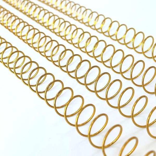 A4 A5 Notebook Coil Ring Binder , 1/2'' Aluminium Spiral Spine Binding
