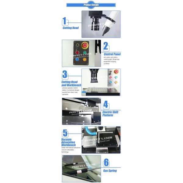Servo Motor Silicone Solar Cell Laser Cutting Machine Touch Screen Full Automatic