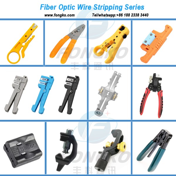 FTS-01 Drop Cable Stripper Flat Cable Stripper Fiber Optical Stripper
