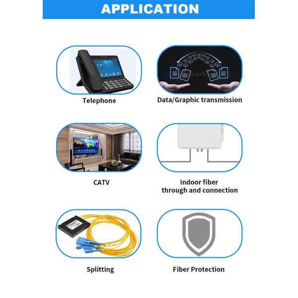 High quality plastic 16 ports FTTH FTTx terminal access fiber optic distribution box