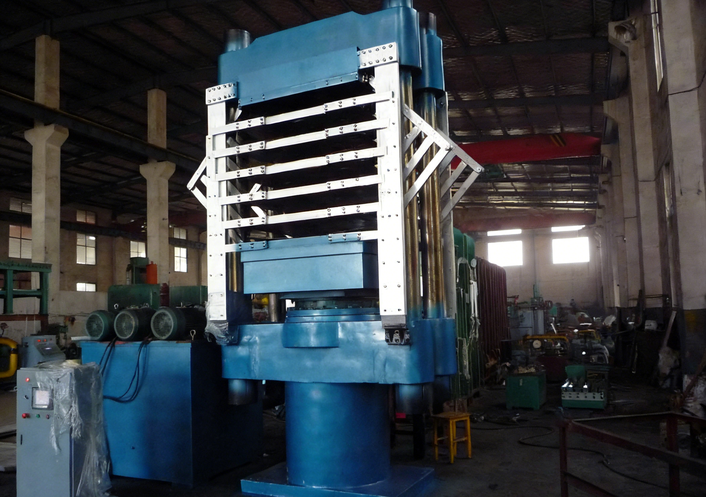 Precise Temperature Control Full-automatic EVA Foaming Plate Rubber Vulcanizing Press Machine with Customizable Hydraulic System