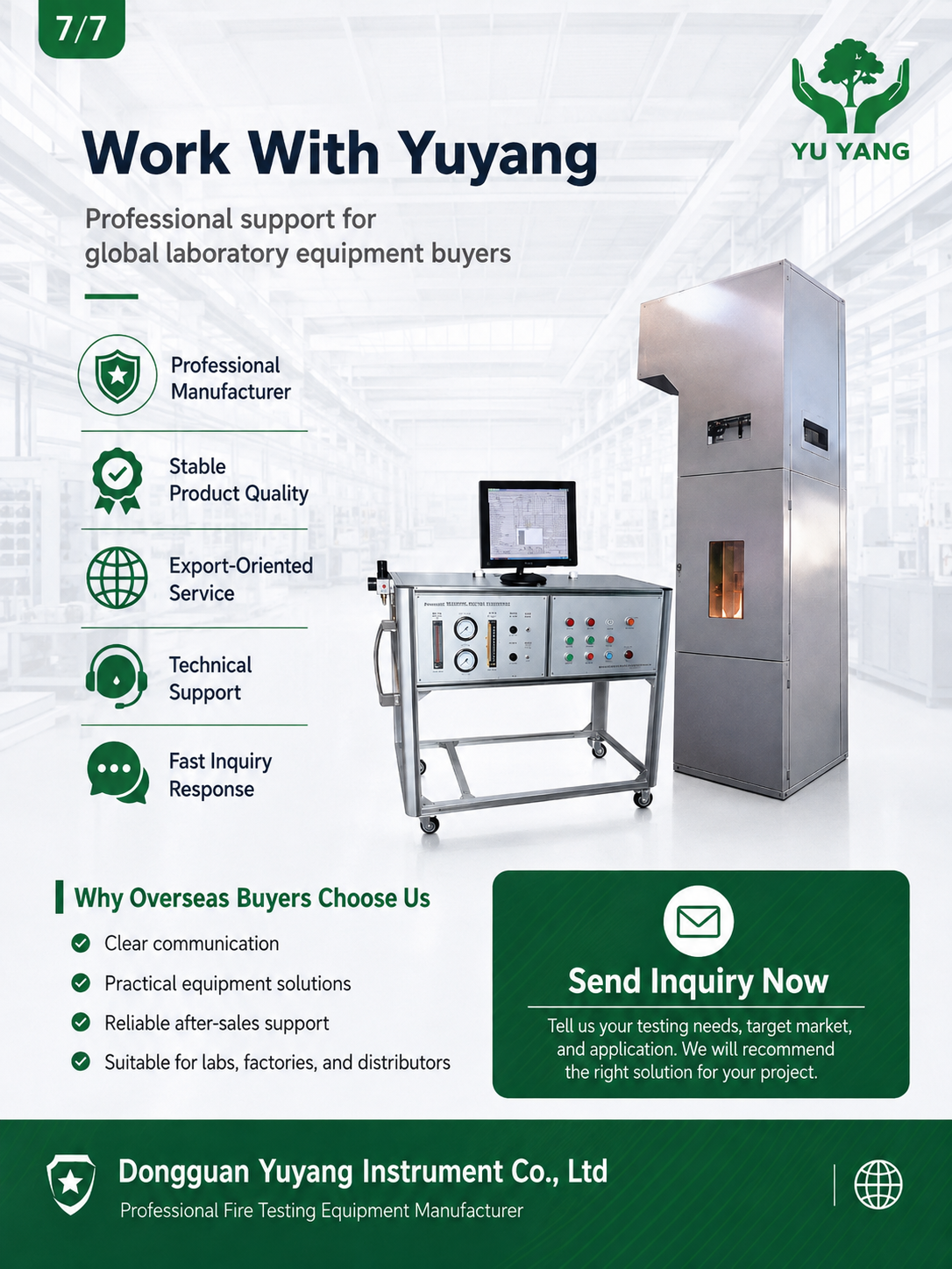 YYF036 Building Materials Difficult-flammability Test Apparatus