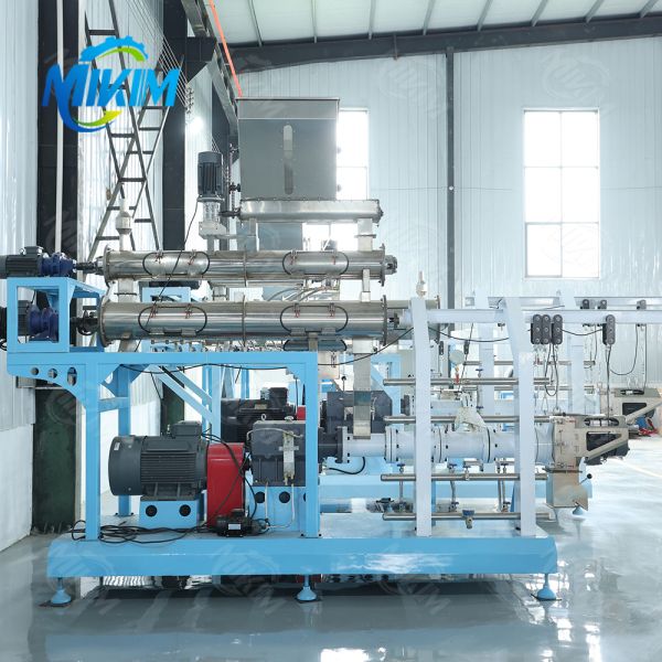 High Productivity Small Animal Floating Fish Feed Pellet Making Extruder Machine Floating Fish Feed Extruder process for Retail Industries