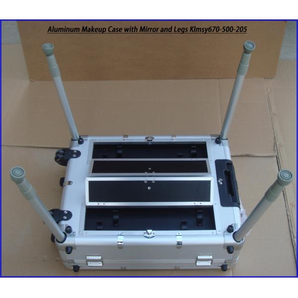Rolling Makeup Desk Case with Lighted Mirror KLCBY560-215-660