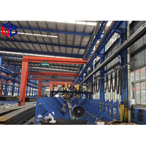 Hot Rolled Galvanised Steel Frame Building Structures Construction Custom